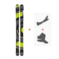 Ski Dynastar Slicer 2014 + Fixations ski de rando + Peaux -