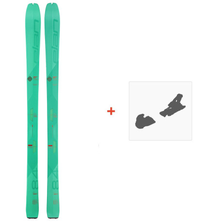 Ski Elan Ibex 84 W Carbon 2022 + Fixations de ski