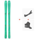 Ski Elan Ibex 84 W Carbon 2022 + Fixations ski de rando + Peaux 