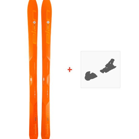 Ski Elan Ibex 94 Carbon 2019 + FIxations de ski  -