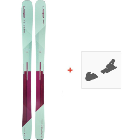 Ski Elan Ripstick 102 W 2022 + Fixations de ski