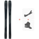 Ski Elan Ripstick 106 Black Edition 2020 + Fixations ski de rando + Peaux  -