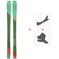Ski Elan Ripstick 88 W 2020 + Fixations ski de rando + Peaux -