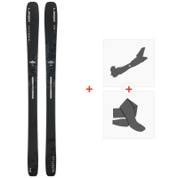Ski Elan Ripstick 96 Black Edition 2023 + Touring Ski Bindings + Climbing Skins  -