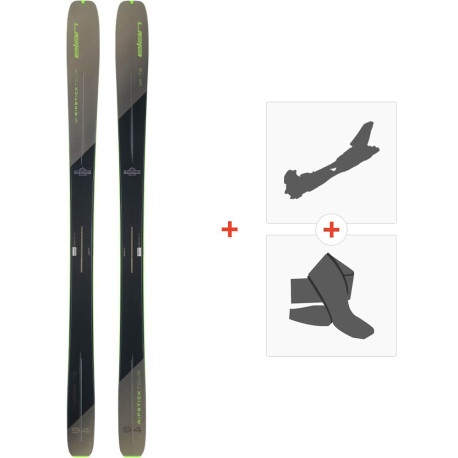Ski Elan Ripstick Tour 94 2023 + Fixations ski de rando + Peaux  - Rando Polyvalent