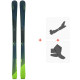 Ski Elan Wingman 86 TI 2023 2023 + Touring Ski Bindings + Climbing Skins  -