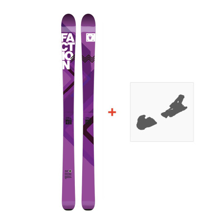 Ski Faction Agent 100W 2017 + FIxations de ski  -