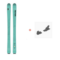 Ski Faction Agent 1.0x 2022 + Fixations de ski