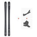 Ski Faction Agent 2.0 2022 + Touring Ski Bindings + Climbing Skins 