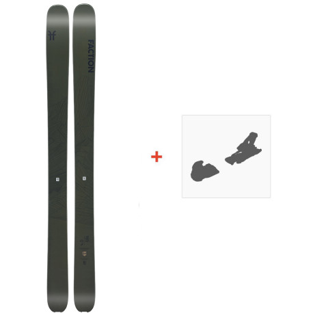 Ski Faction Agent 4.0 2022 + Ski Bindungen  -