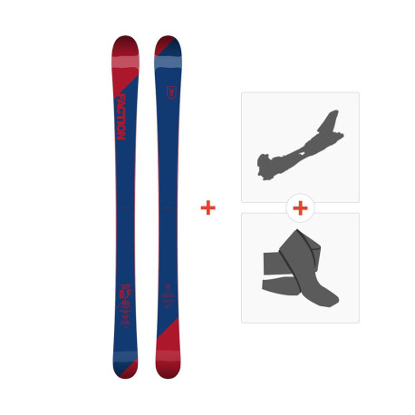 Ski Faction Candide 0.5 2019 + Touring Bindings + Skins -