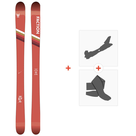 PACK SKI WITH BINDINGS Faction Candide 0.5 2020  -