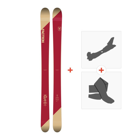 Ski Faction Candide 3.0 2019 + Fixations randonnée + Peau