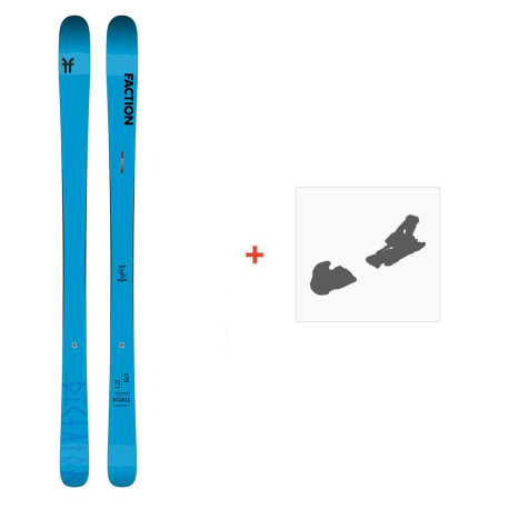 Ski Faction Dictator 1.0 2022 + Fixations de ski