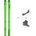 Ski Faction Dictator 1.0x 2020 + Touring Ski Bindings + Climbing Skins 