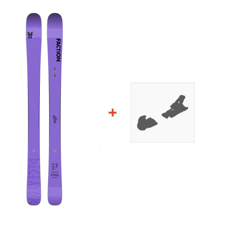 Ski Faction Dictator 3.0x 2022 + Fixations de ski