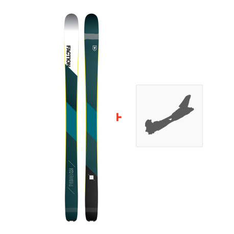 Ski Faction Prime 2.0 2019 + Ski Bindungen  -