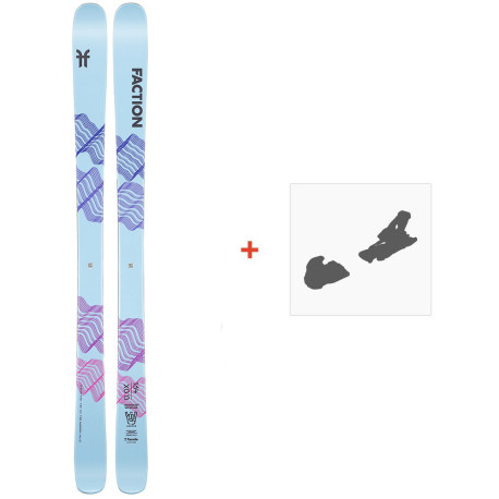 Ski Faction Prodigy 0.0X 2022 + Fixations de ski