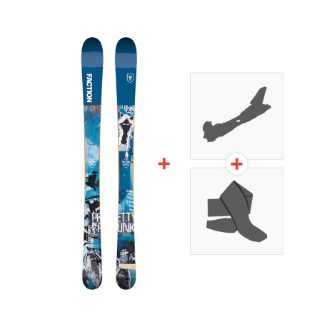 Ski Faction Prodigy 0.5 x 2019 + Touring Bindings + Skins -