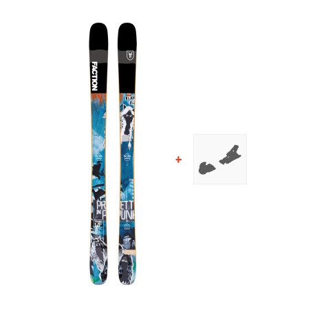 Ski Faction Prodigy 1.0 x 2019 + Fixation de ski