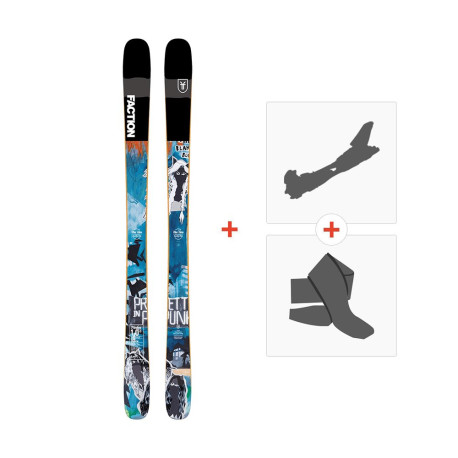 Ski Faction Prodigy 1.0 x 2019 + Touring Bindings + Skins