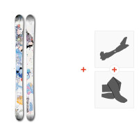 Ski Faction Supertonic 2017 + Alpine Touring Bindings +  Climbing skin