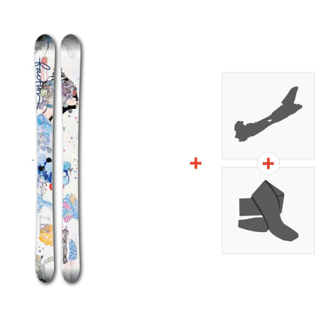 PACK SKI WITH BINDINGS Faction Supertonic 2017  -