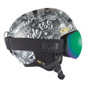TSG Goggle Three Blackout Green Chrome 2020