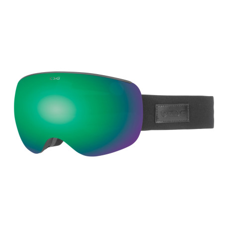 TSG Goggle Three Blackout Green Chrome 2020