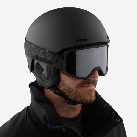 Ski Helmet Salomon Ski helmet Brigade+ Audio Green 2021