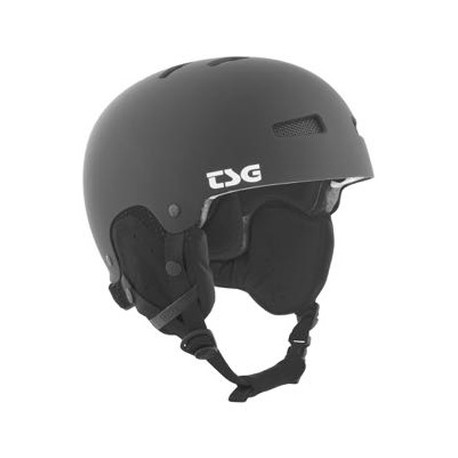 TSG Ski helmet Gravity Solid Color Flat Black