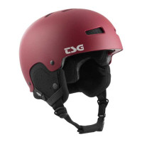 TSG Ski helmet Gravity Solid Color Grape Red Satin 2021
