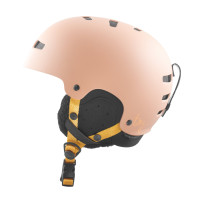 TSG Ski helmet Lotus Solid Color Dark Peach Satin 2020