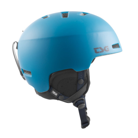 TSG Ski helmet Tweak Solid Color Cerulean Blue Satin 2020
