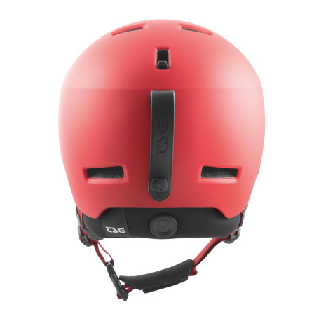 TSG Ski helmet Tweak Solid Color Sonic Red Satin 2020