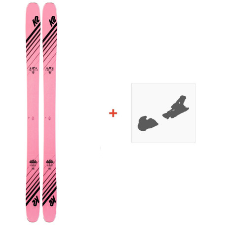 Ski K2 Empress 2020 + Fixations de ski