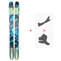 Ski K2 Mindbender 115C W 2023 + Fixations de ski randonnée + Peaux