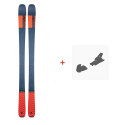 Ski K2 Mindbender 90 C 2021 + FIxations de ski 