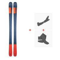 Ski K2 Mindbender 90 C 2021 + Fixations ski de rando + Peaux 