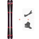 Ski K2 Missconduct 2019 + Touring Ski Bindings + Climbing Skins  - Freestyle + Piste + Touring