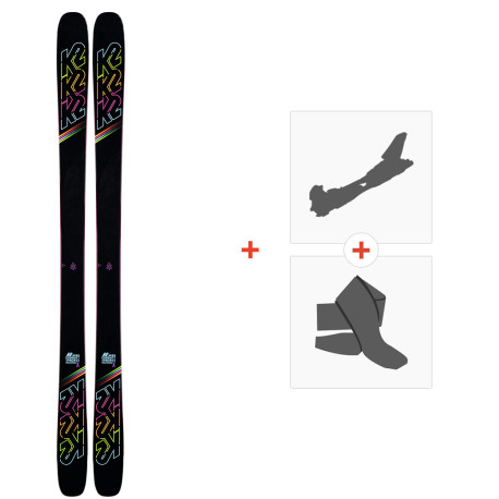 Ski K2 Missconduct 2020 + Fixations ski de rando + Peaux  -