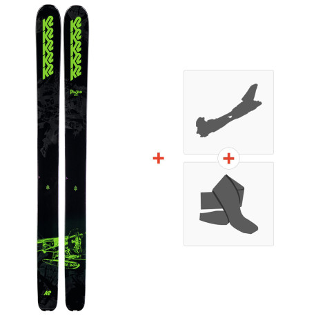 Ski K2 Pon2oon 2023 + Fixations ski de rando + Peaux  -