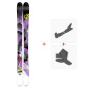 Ski K2 Remedy 92 2015 + Touren Skibindungen + Felle 