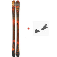 Ski K2 Sight 2019 + Ski Bindungen - Freestyle Ski Set