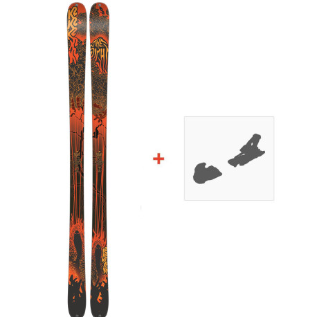Ski K2 Sight 2019 + Ski Bindungen  - Freestyle Ski Set