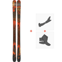 Ski K2 Sight 2019 + Fixations ski de rando + Peaux - Freestyle + Piste + Rando