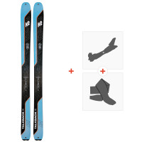Ski K2 Talkback 96 2022 + Fixations ski de rando + Peaux - Rando Freeride