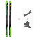 Ski K2 Wayback 88 2022 + Touring Ski Bindings + Climbing Skins  - Allround Touring