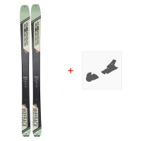Ski K2 Wayback 88 W 2024 + Fixations de ski