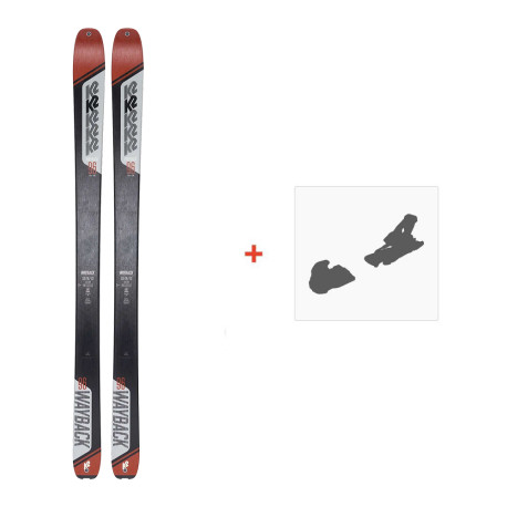 Ski K2 Wayback 96 2024 + Ski Bindungen  - Freetouring
